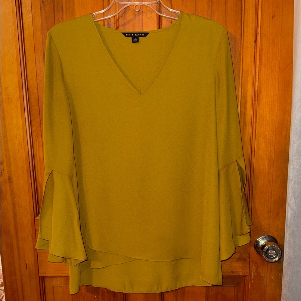 Zac & Rachel Women's Mustard Blouse